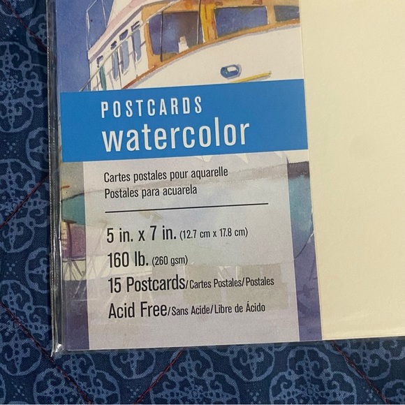 ☀️ Watercolor Postcard Paper - Pack of 11 - Bee Paper Company - Picture 2 of 4